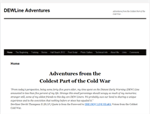 Tablet Screenshot of dewlineadventures.com